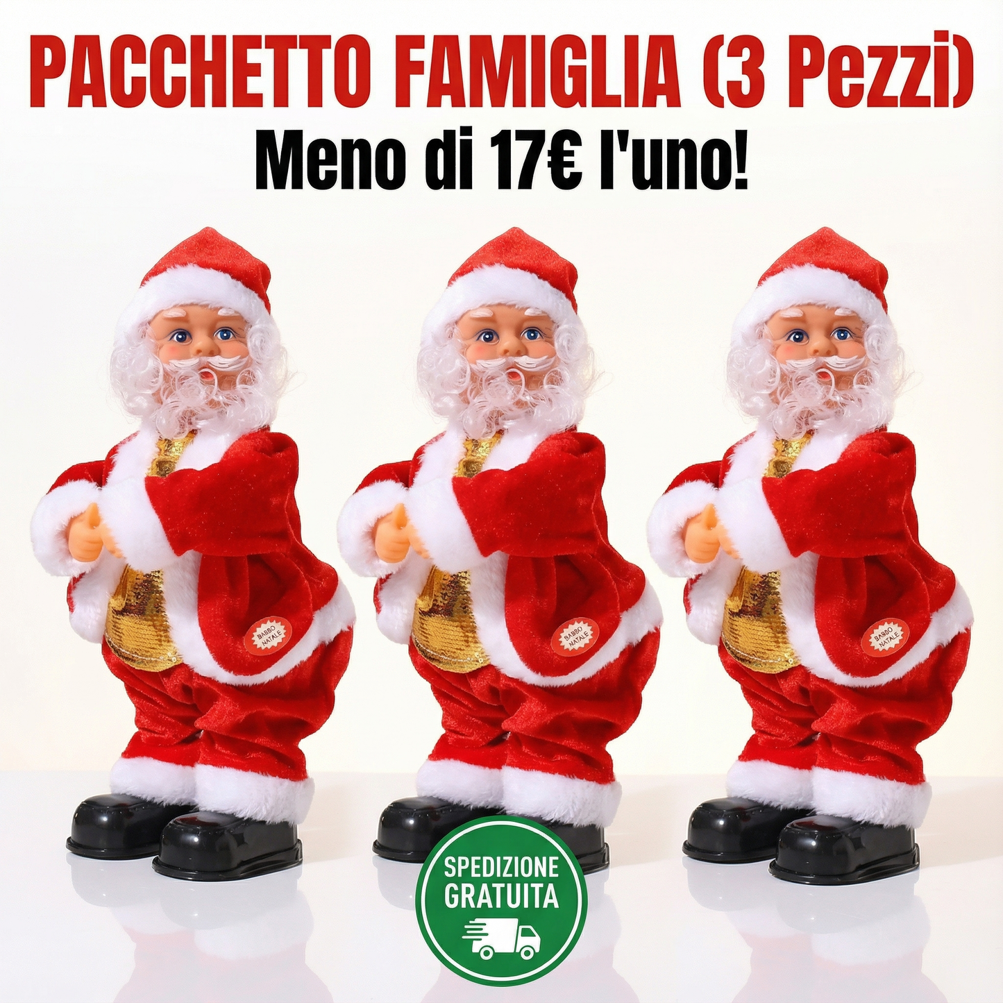 PACCHETTO FAMIGLIA (3 Pezzi)