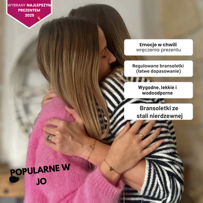 Bransoletki Serce Mama–Córka